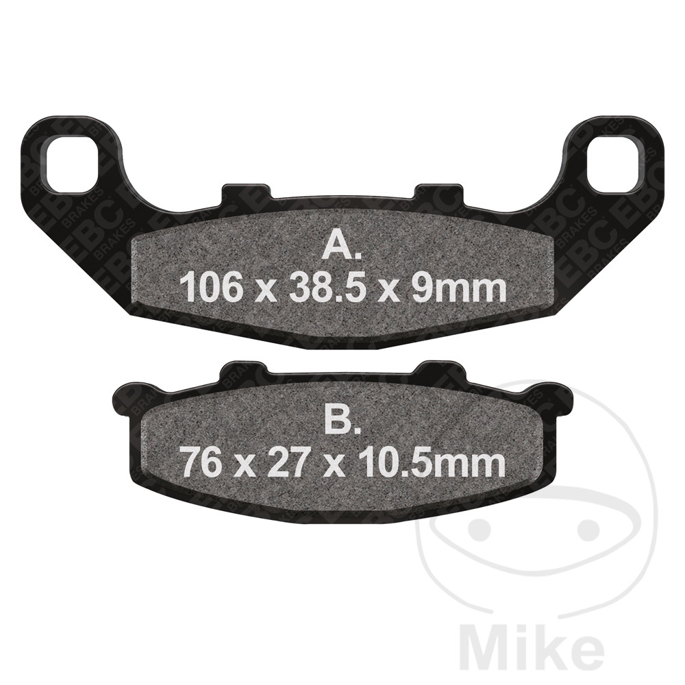 Bremseklodser EBC standard