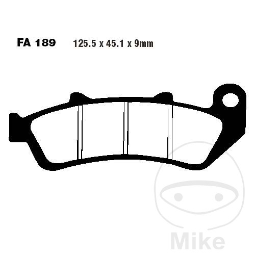 Bremseklodser EBC standard