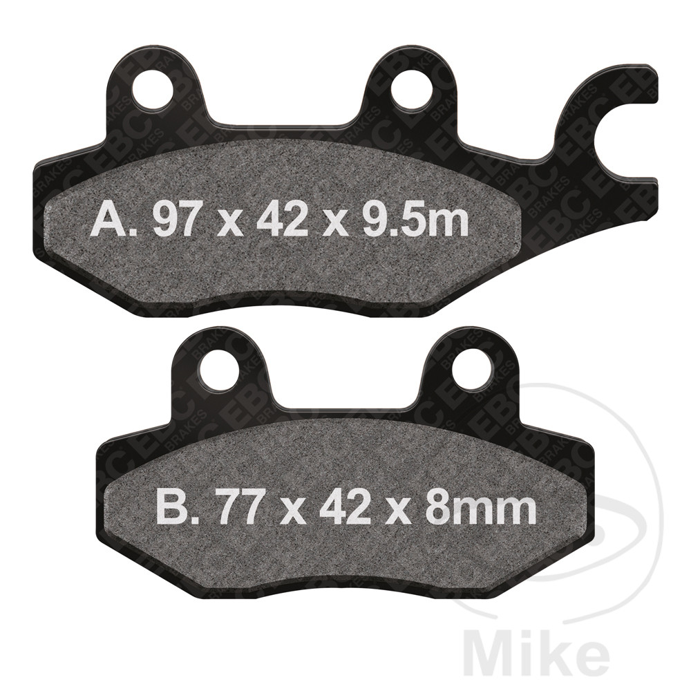 Bremseklodser EBC standard /7630100