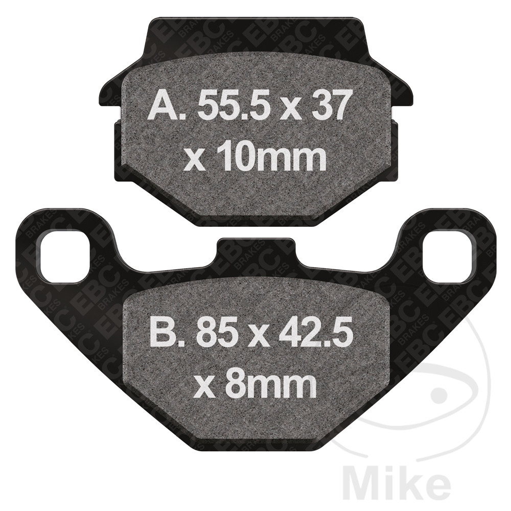 Bremseklodser sintret M extra BID R EBC