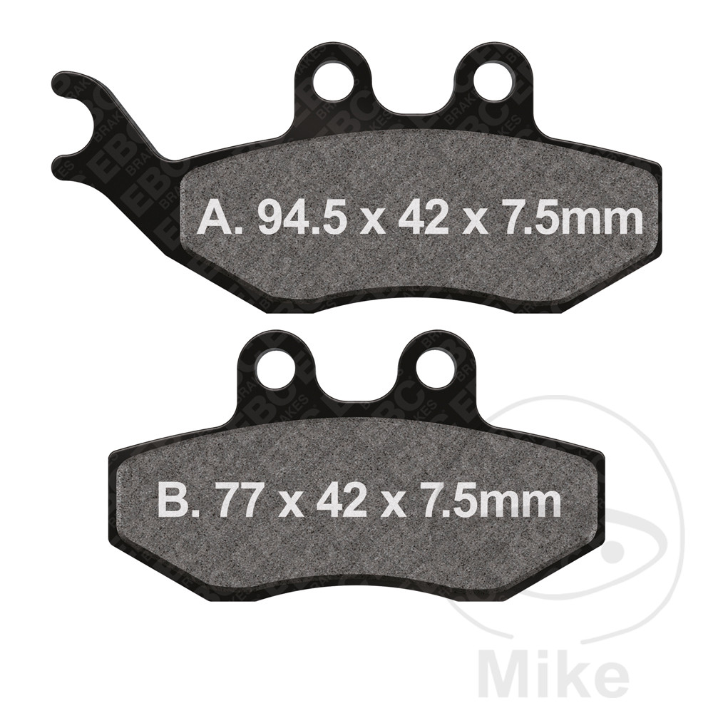 Bremseklodser EBC standard /7630086