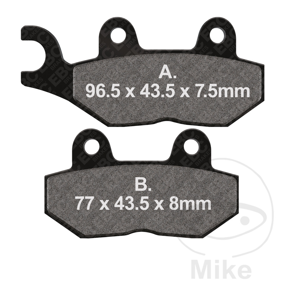 Bremseklodser EBC standard