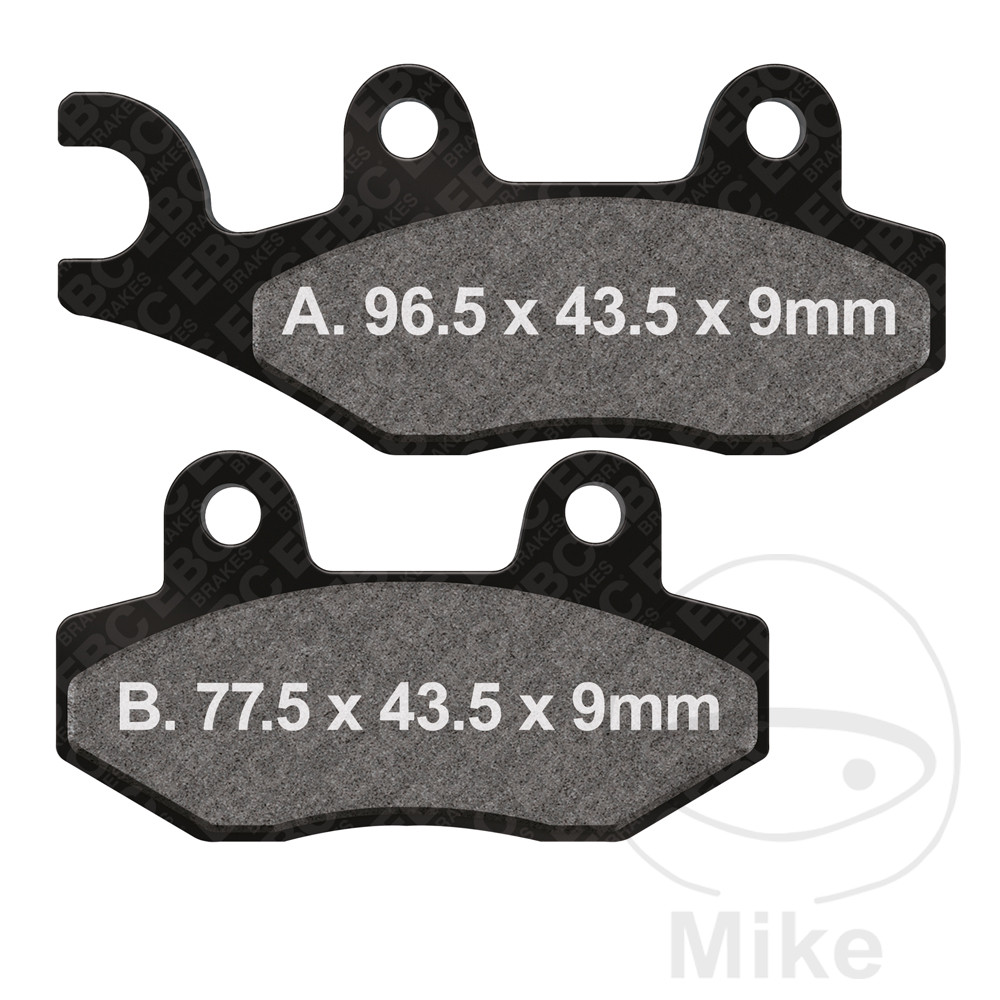 Bremseklodser EBC standard